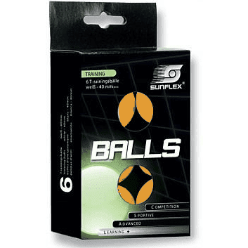 Sunflex E2130 ~ SUNF TT BALL TRAIN ORANGE 6BOX New zealand nz vaughan